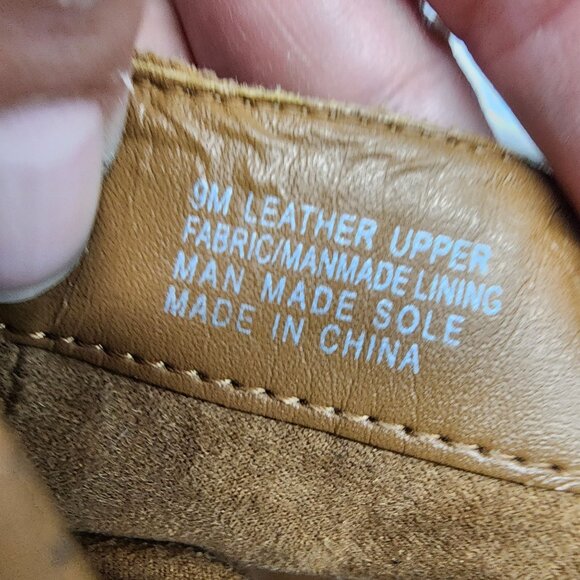 Gianni Bini Shoes Womens Size 9 Brown Suede Chunky Heel Side Zip Ankle Booties * - Picture 12 of 13